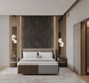 Presidential Suite | Living area | Flat-screen TV - Donatello Boutique Hotel (Almaty)