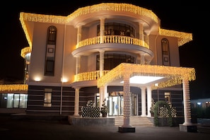 Façade de l’hébergement