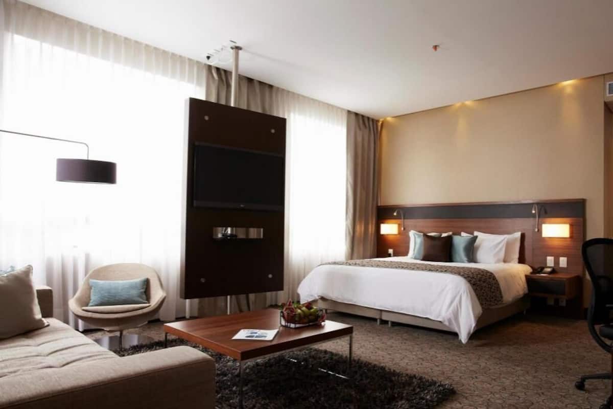 Literie de qualité, minibar, coffre-fort pour ordinateur portable