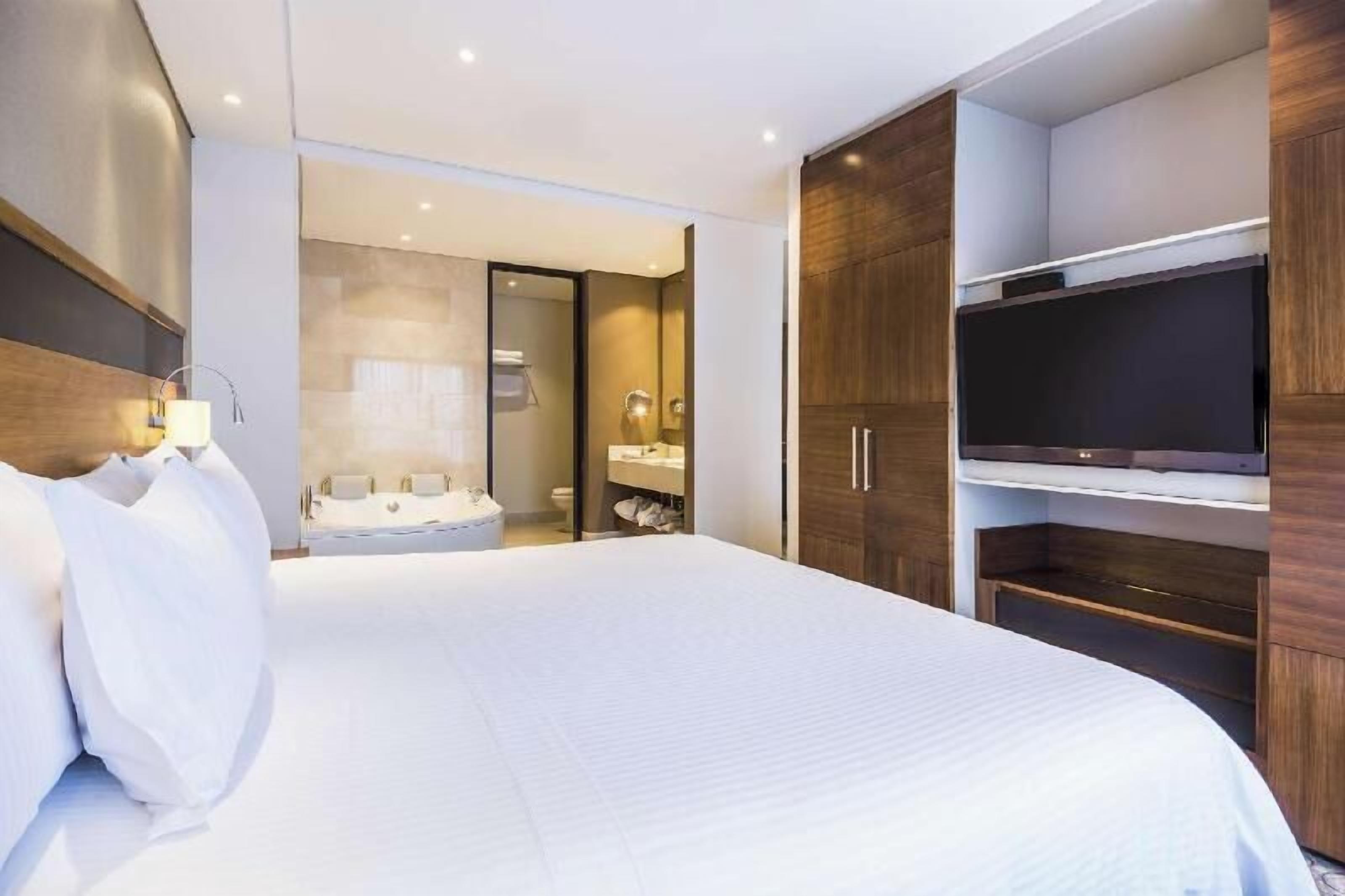 Premium-sengetøj, minibar, pengeskab på værelset, individuel indretning