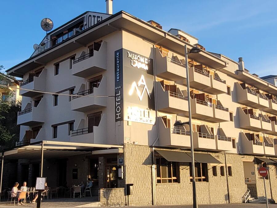 Façade de l’hébergement