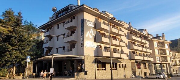 Fachada del alojamiento