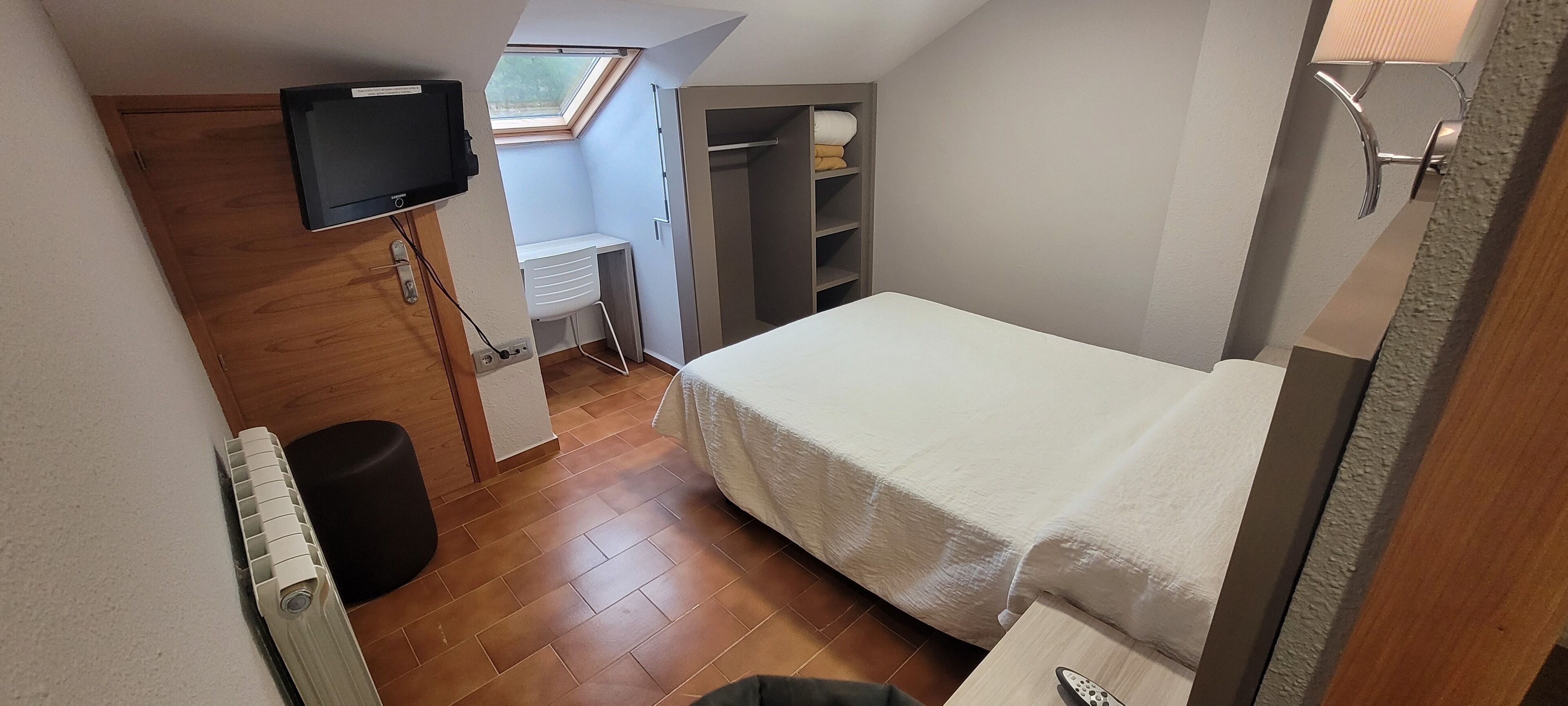 individually decorated, individually furnished, desk, blackout curtains