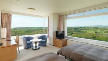 Corner Twin Room, Non Smoking (Please book as an adult if your child needs a bed) | View from room