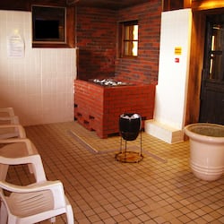 Sauna, hot springs/mineral springs, body treatments, facials