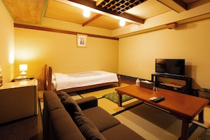 Individually decorated, individually furnished, iron/ironing board