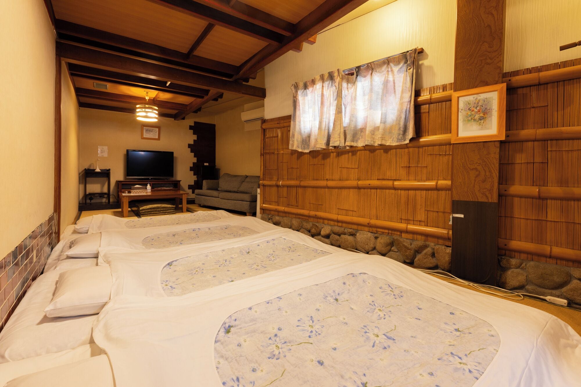 Individually decorated, individually furnished, iron/ironing board