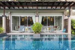 普通套房, 可使用泳池 | 迷你吧、房內夾萬、獨特裝修、書桌