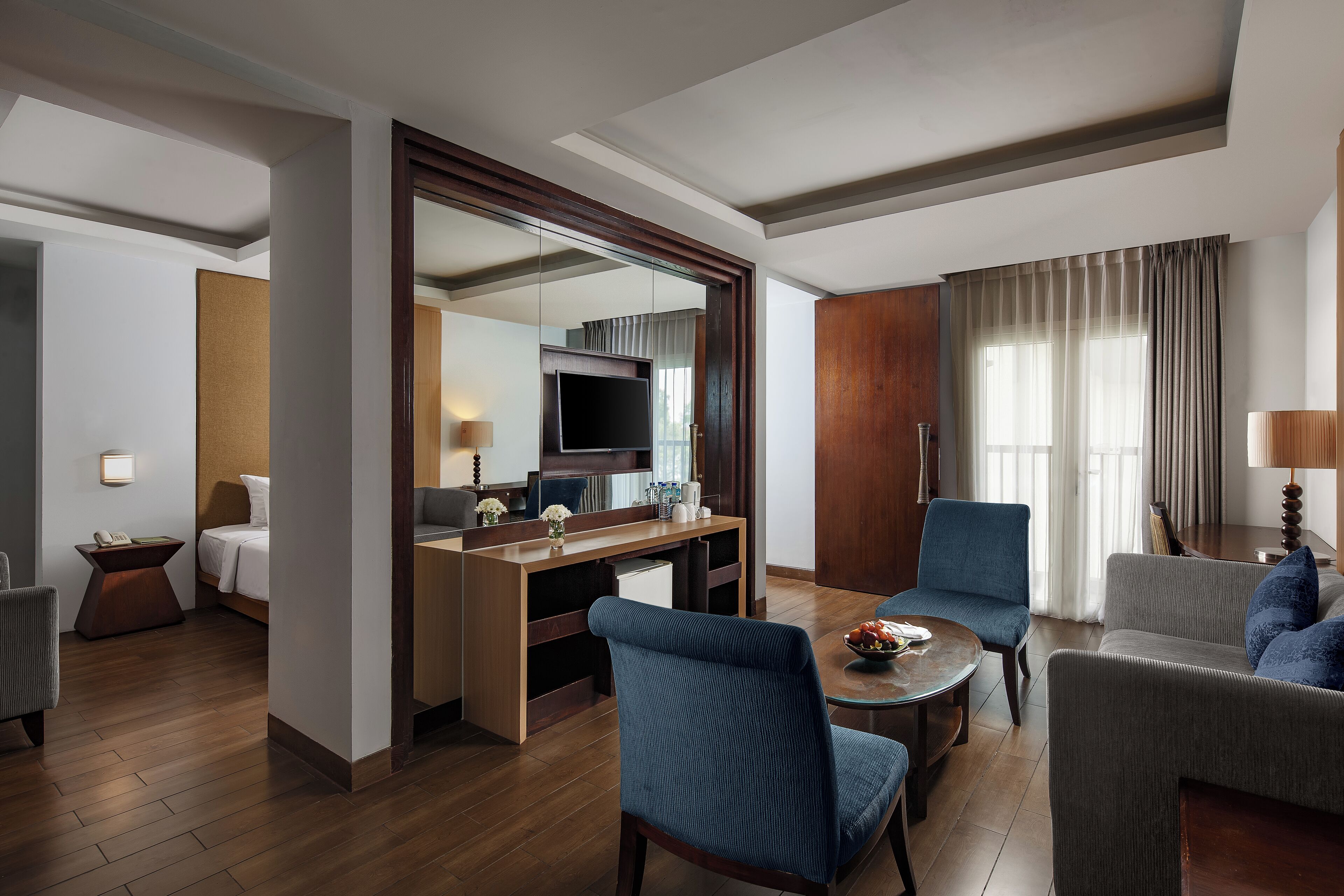 Santika Suite Room | Living area | LCD TV