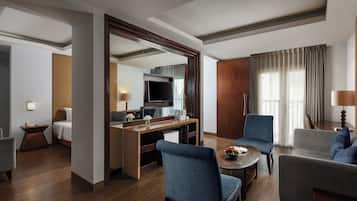 Santika Suite Room | Living area | LCD TV