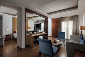 Santika Suite Room | Living area | LCD TV