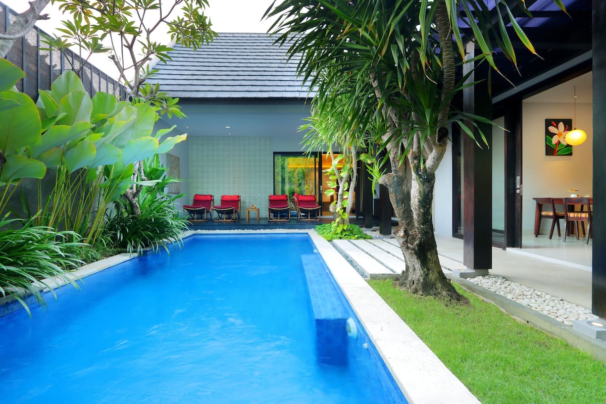 Two Bedroom Pool Villa | In-room safe, desk, blackout curtains, iron/ironing board (on request)