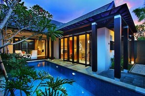 One Bedroom Pool Villa | In-room safe, desk, blackout curtains, iron/ironing board - The Jineng Villas (Seminyak)