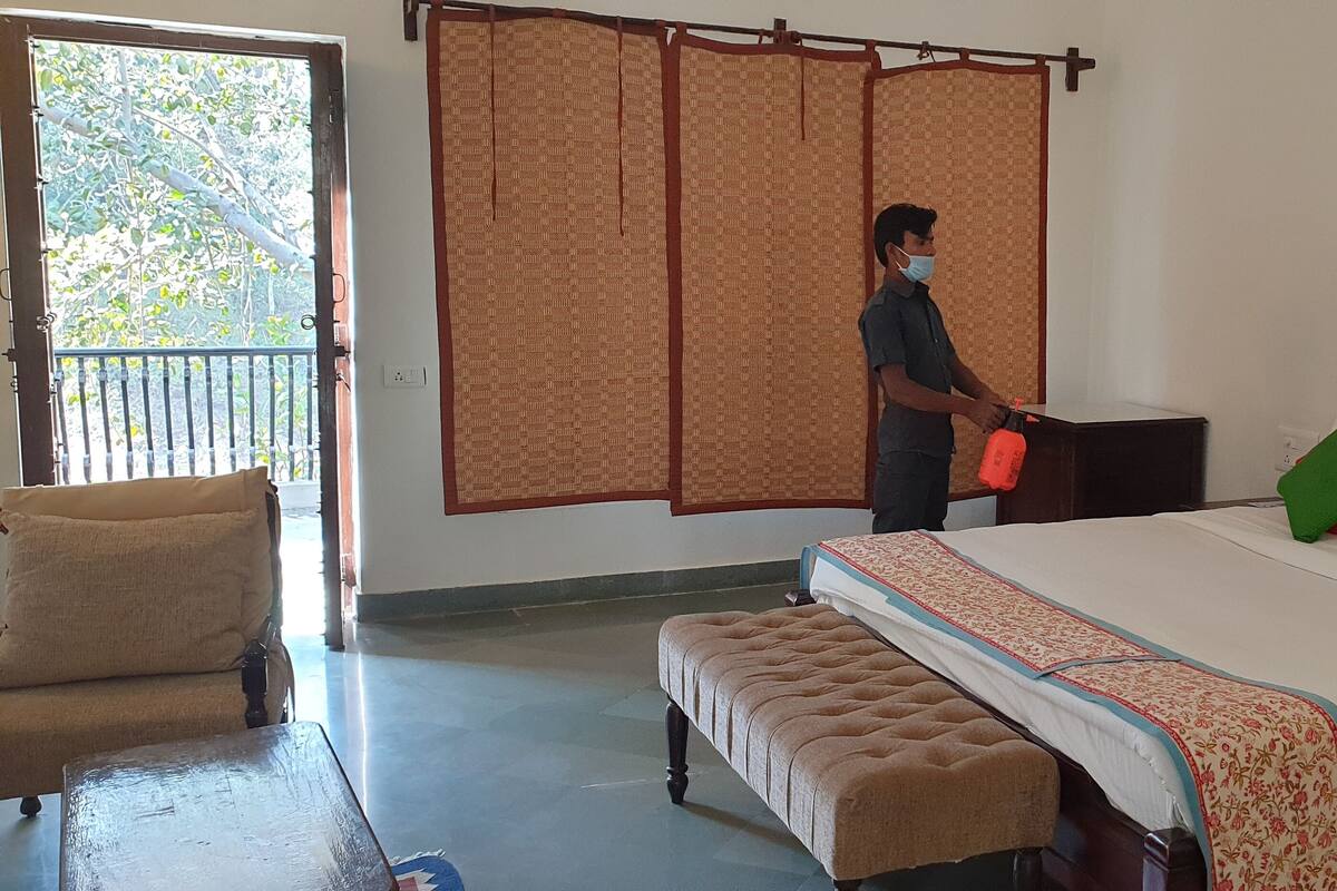 Deluxe Cottage, 1 Bedroom | Premium bedding, in-room safe, desk, soundproofing