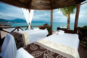 Behandlungsräume für Paare, Whirlpool, Körperbehandlungen, Aromatherapie