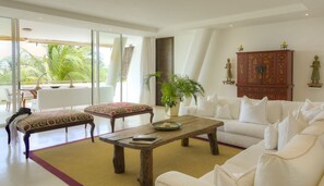 Deluxe-Apartment, 2 Schlafzimmer | Terrasse/Patio