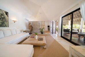 Suite Signature, 1 chambre, vue jardin | Coin séjour