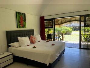 豪華單棟小屋, 花園景 | 房內夾萬、獨特設計、隔音、免費 Wi-Fi