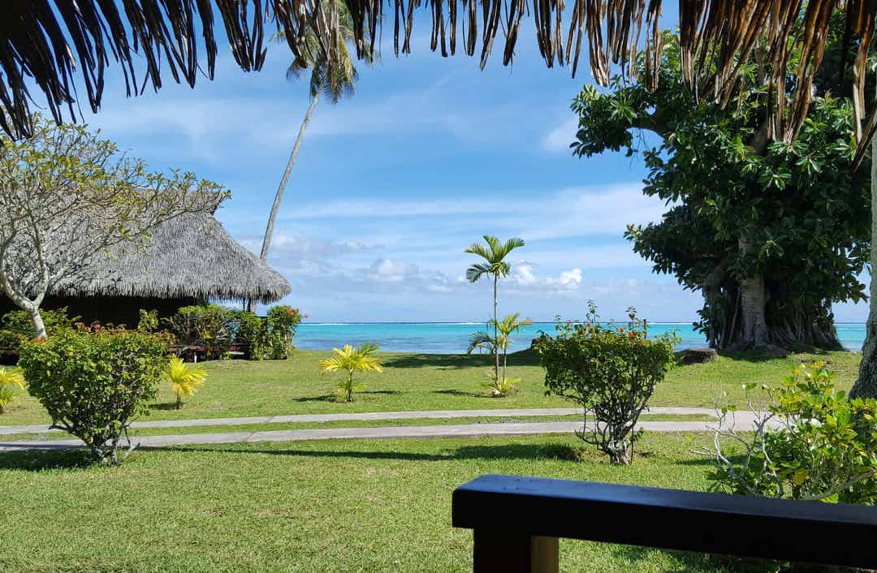 Bungalow, 1 queensize bed, uitzicht op lagune (Bungalow, Double, Lagoon view) | Kameruitzicht