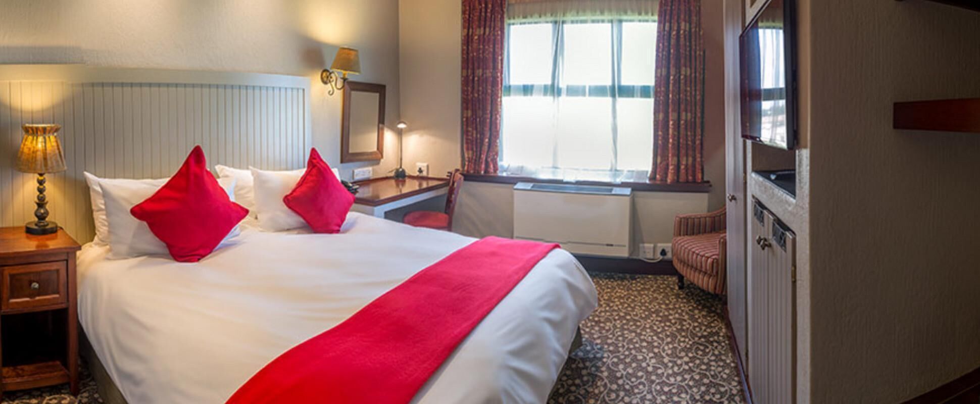 In-room safe, desk, blackout drapes, iron/ironing board