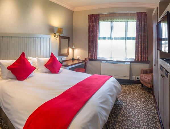 Coffres-forts dans les chambres, bureau, rideaux occultants