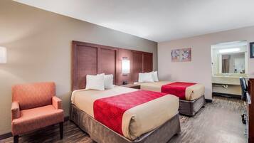 Skrivebord, strykejern/-brett, wi-fi (inkludert) og sengetøy