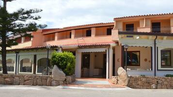 Overnatningsstedets facade