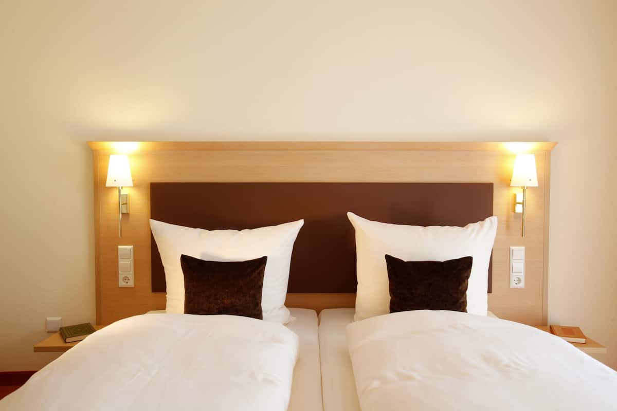 premium bedding, minibar, in-room safe, individually decorated