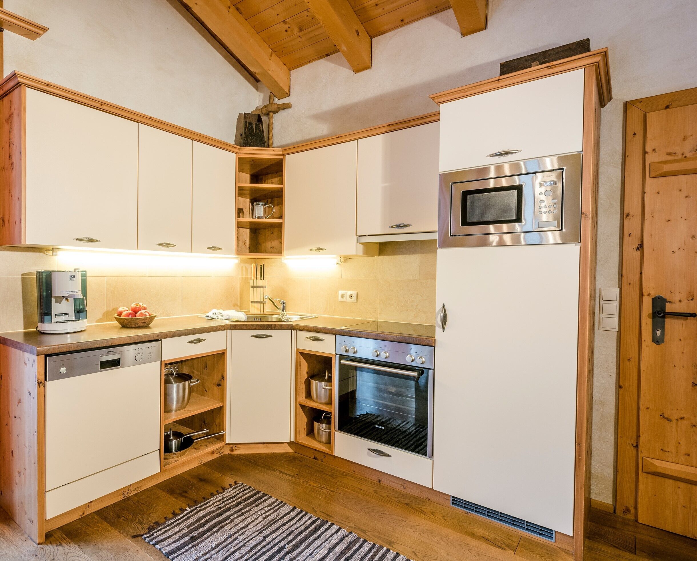 chalet, 2 bedrooms, terrace (kitzstodl) | private kitchen