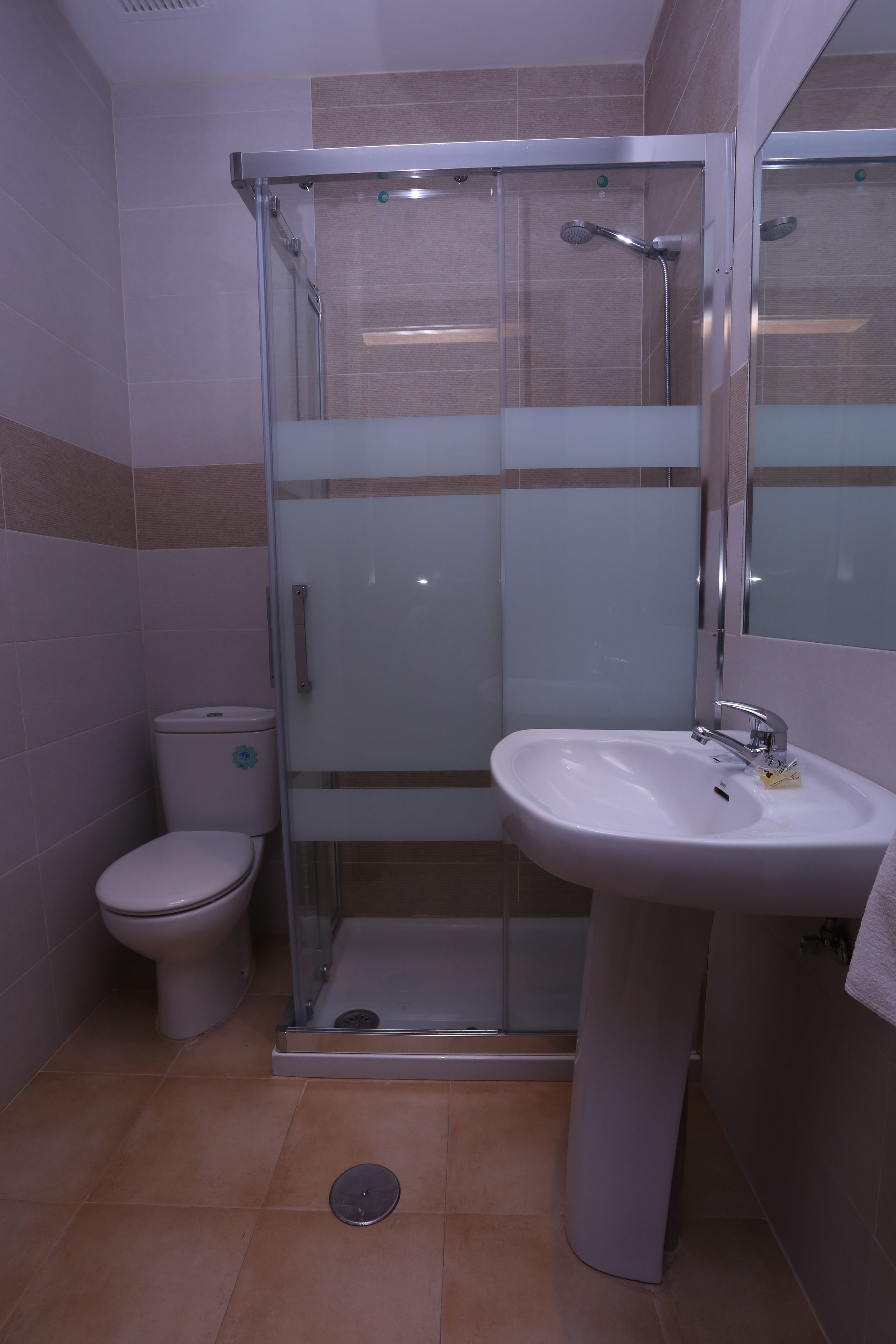 standard single room, city view | bathroom | free toiletries, hair dryer, bidet, towels