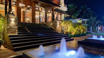 Façade de l’hébergement