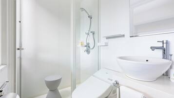 Free toiletries, hair dryer, slippers, bidet