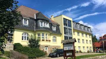 Fassade der Unterkunft