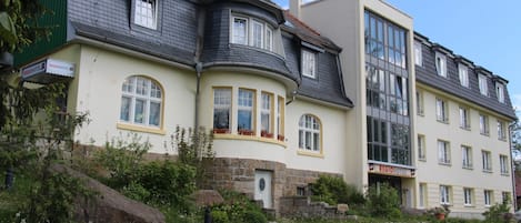 Fassade der Unterkunft