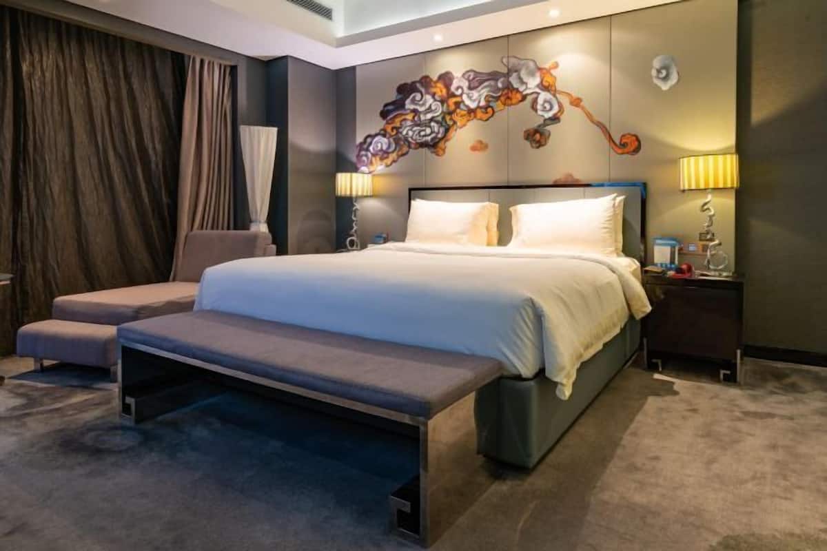 Literie de qualité supérieure, surmatelas, minibar
