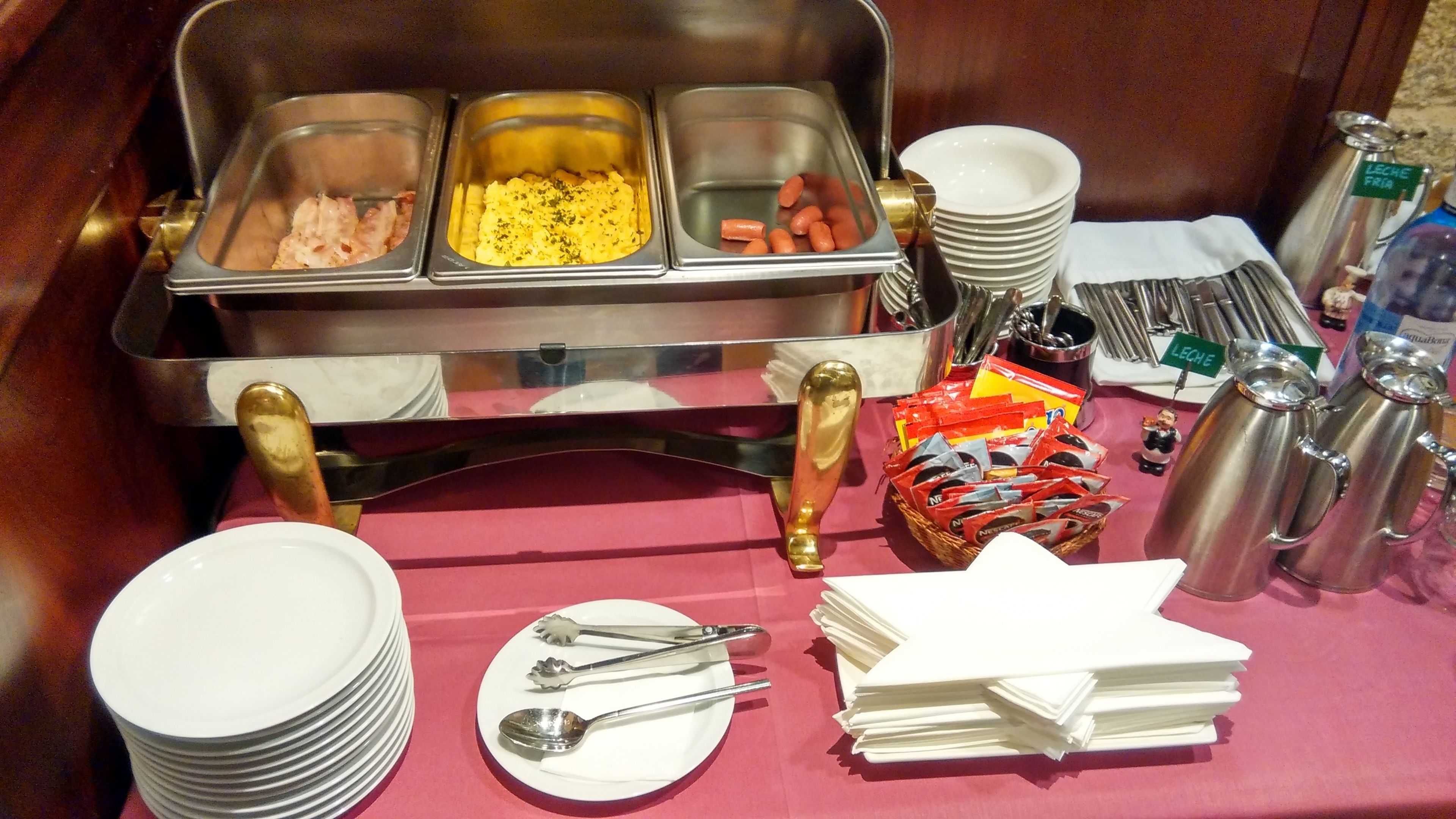 daily buffet breakfast (eur 12 per person)