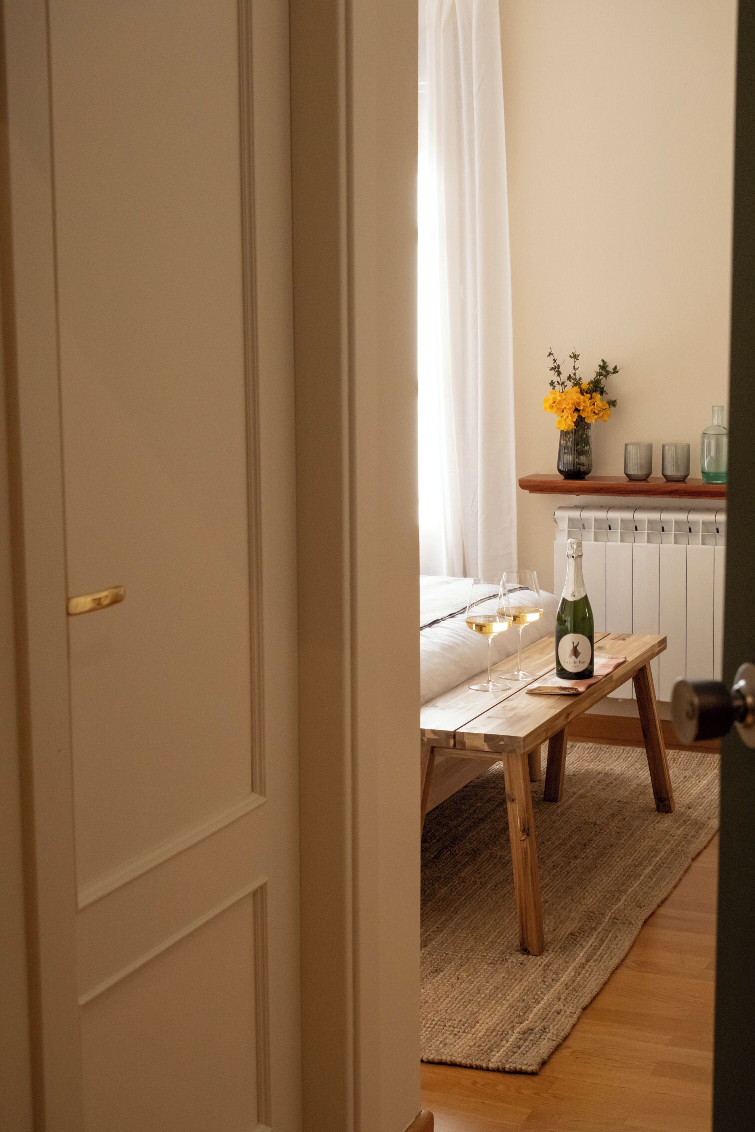 Couette en duvet d'oie, matelas mémoire de forme