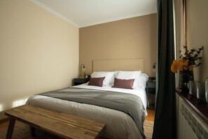 Down duvets, memory-foam beds, in-room safe, individually decorated