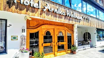 Fassade der Unterkunft