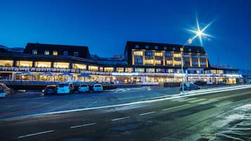 Front of property – evening/night