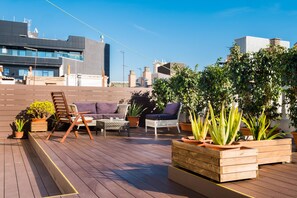 Comfort Apartment, 2 Bedrooms, City View | Terrace/patio - Violeta Boutique (Barcelona)