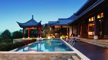 Biệt thự Premium, 4 phòng ngủ, hồ bơi riêng, quang cảnh núi | Quang cảnh từ phòng