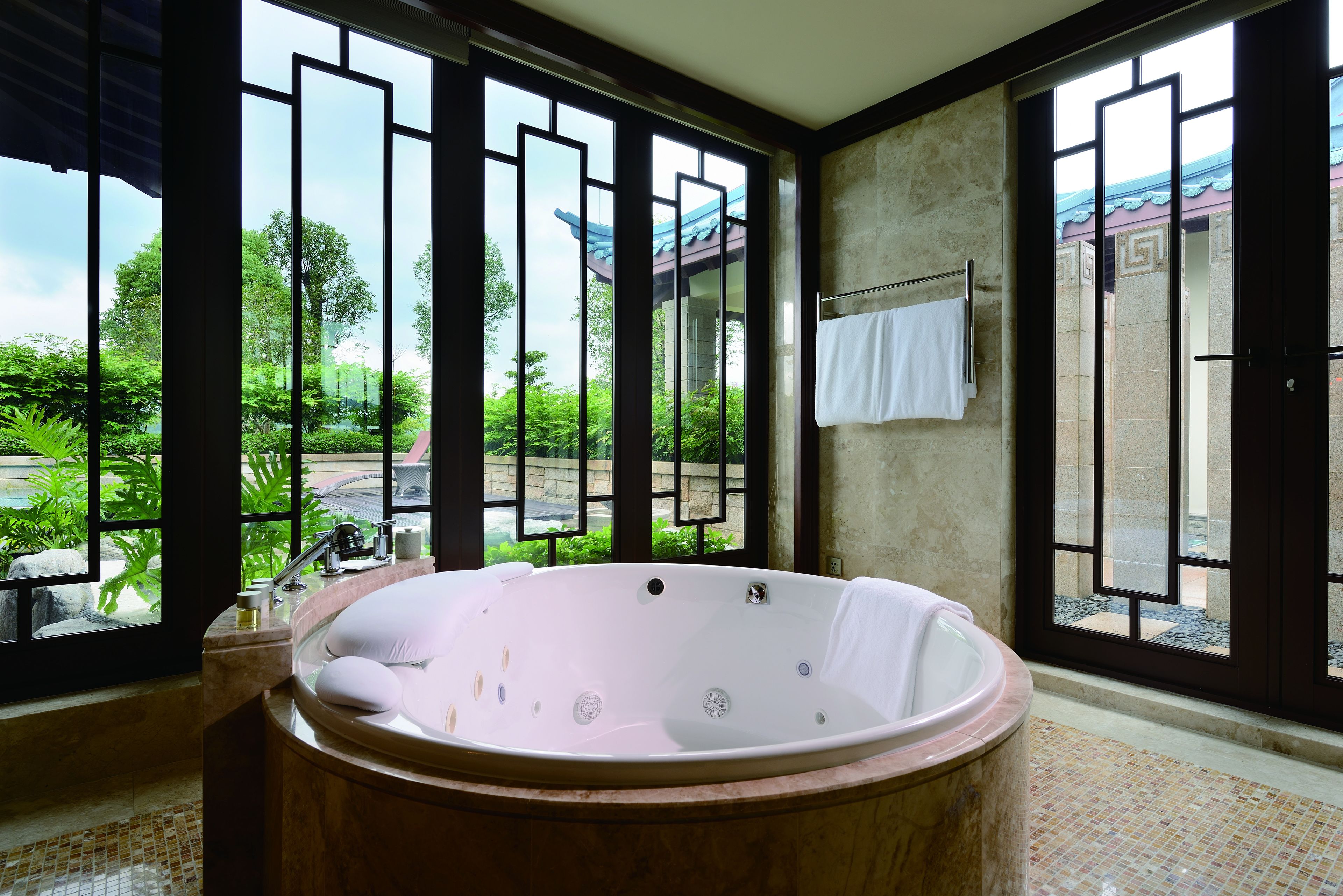 Villa Premium, 1 chambre, piscine privée, vue montagne | Salle de bain