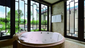 Villa Premium, 1 chambre, piscine privée, vue montagne | Salle de bain