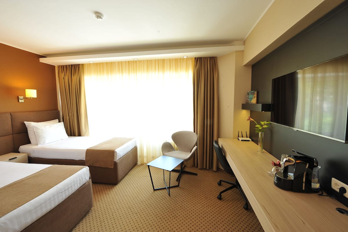 Minibar, in-room safe, desk, blackout drapes