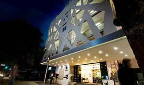 Façade de l’hébergement