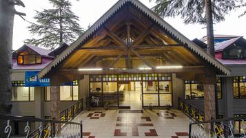 Majoituspaikan julkisivu