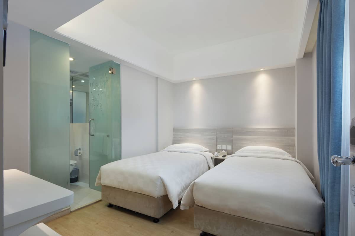 Standard Twin Room, 2 Single Beds | Desk, blackout curtains, free WiFi