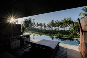 Suite (Beachfront) | Pemandangan balkon