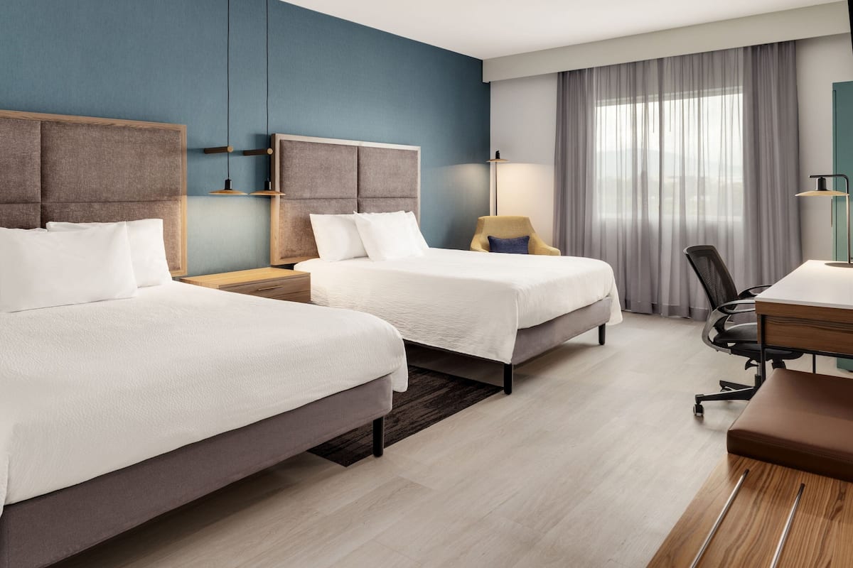 room, 2 queen beds, non smoking | 1 bedroom, in-room safe, desk, soundproofing